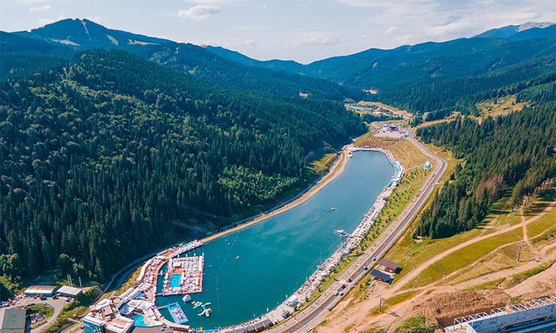 Озеро Молодости в Буковеле